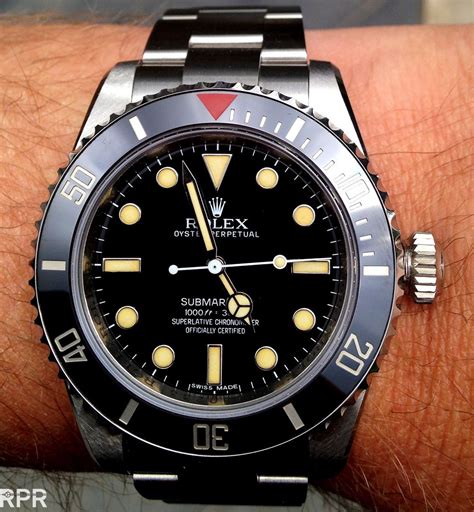 rolex sub big crown